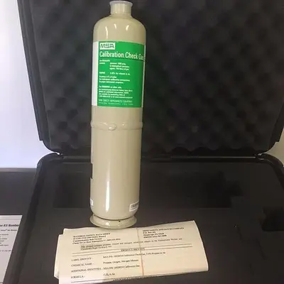 Calibration Check Gas with Flow Control regulator 467896