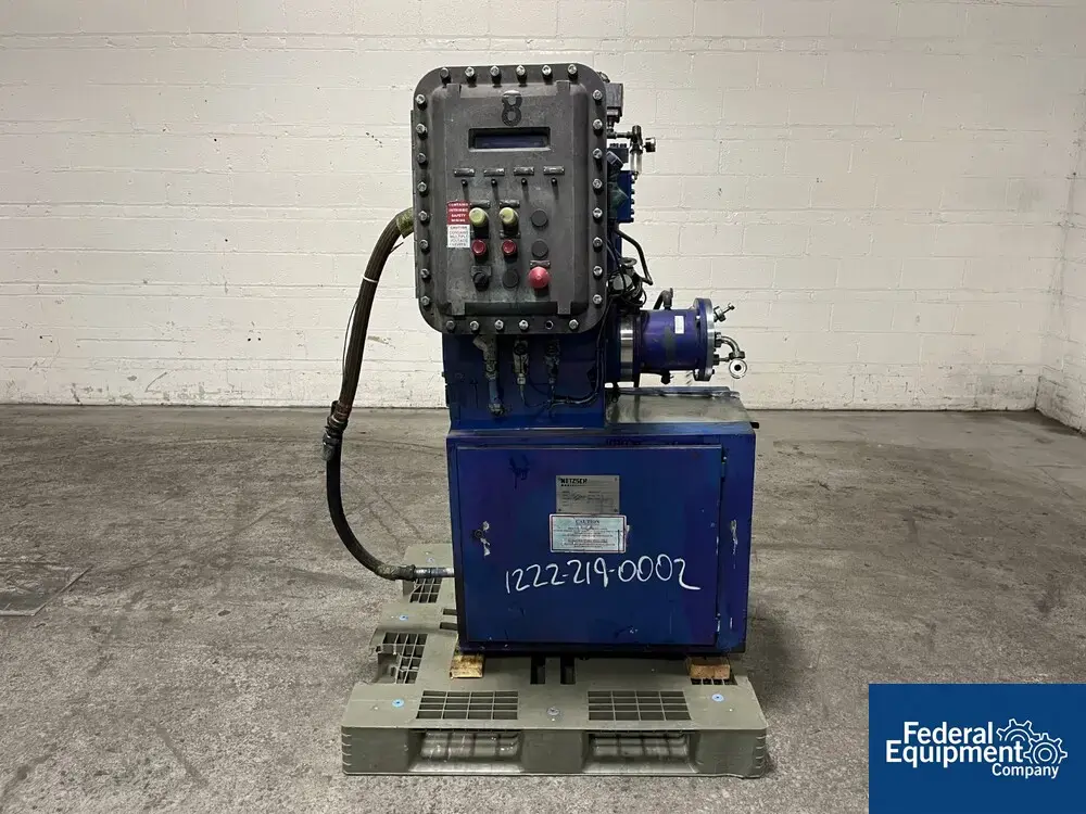 USED NETZSCH 2 Liter Netzsch Media Mill, Model LMZ2