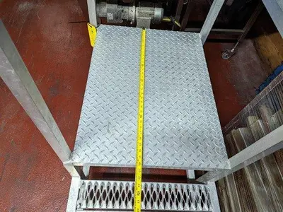 Aluminum Warehouse Stairs
