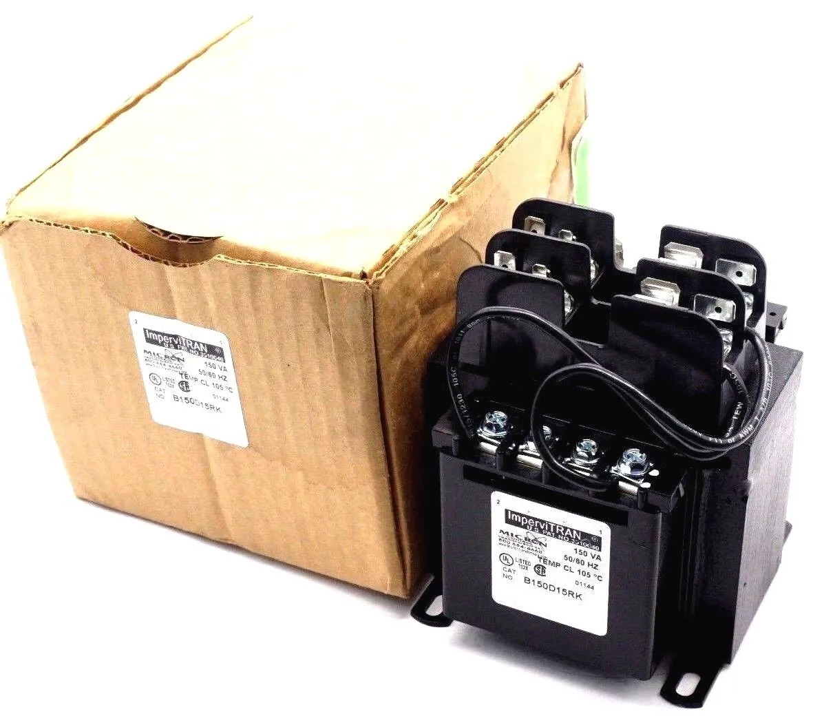 NEW MICRON IMPERVITRAN B150D15RK TRANSFORMER 150V 50/60 HZ