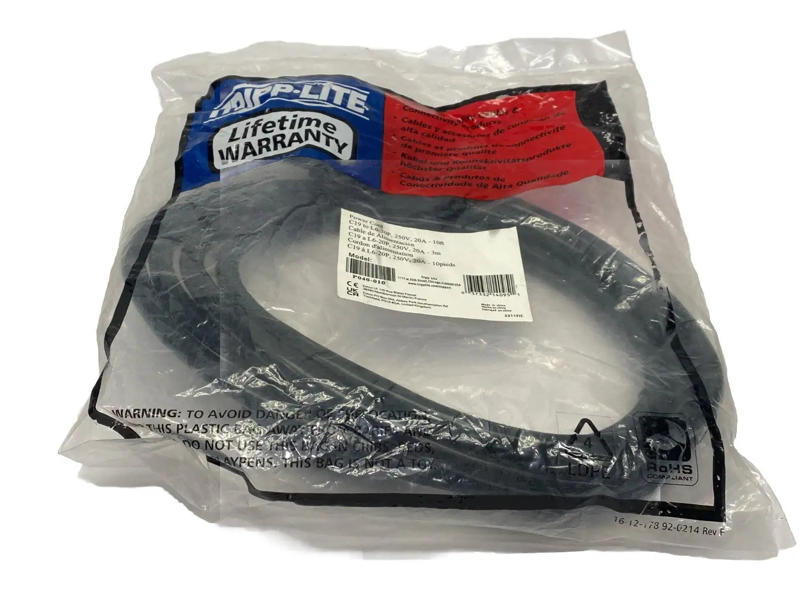 New | in-Stock Tripp Lite P040-010 Misc Electrical & Power Parts Michigan US | Maverick Industrial Sales #1462893