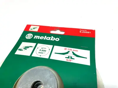 New | in-Stock Metabo 7" Backing Pad Pads Michigan US | Maverick Industrial Sales #1473728