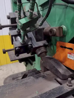 105 TON HILL ACME MODEL #6A HYDRAULIC IRONWORKER W/ CLAMPING: STOCK #22832