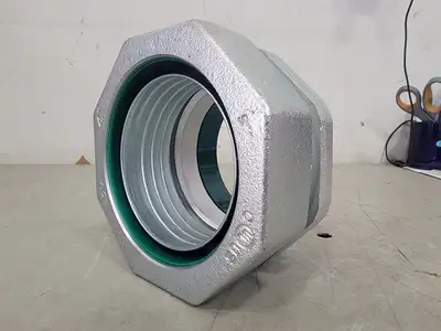 4" Liquidtight Insulated Steel Compression Connector