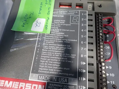 Used EMERSON FX208 Servo Drives Ohio US | HGR 24 #878565