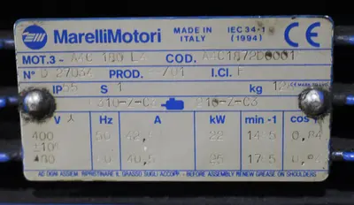 USED MARELLI MOTORI A4C 180 L4