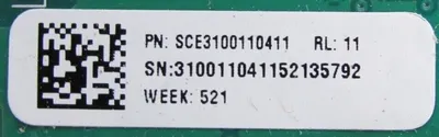 USED SCHNEIDER ELECTRIC 171CCC98020 PROCESSOR ADAPTER MODULE SCE3100110411