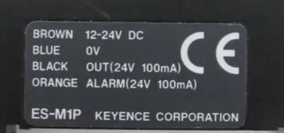 USED KEYENCE ES-M1P PROXIMITY SENSOR ESM1P