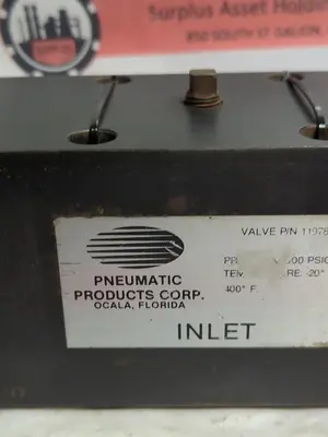 Used PNEUMATIC PRODUCTS 1197855 Pump & Valve Parts Ohio US | Surplus Asset Holdings #1237783