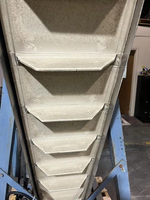 Norwalt Design Inc Hopper Feeder Incline Cleated Conveyor
