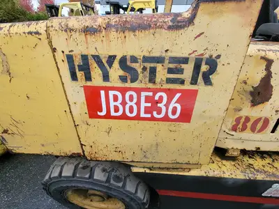 USED 1984 HYSTER H80E
