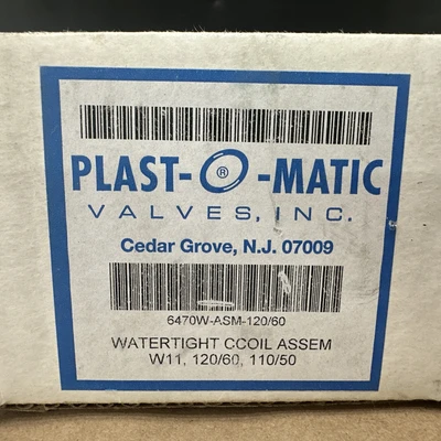 NEW Plast-O-Matic 6470W-ASM-120/60