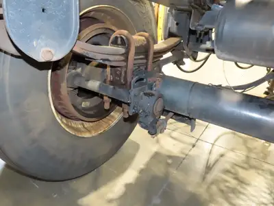 Great Dane Convertor Dolly 25000lbs Semi Truck Trailer Single Axle ABS Spring
