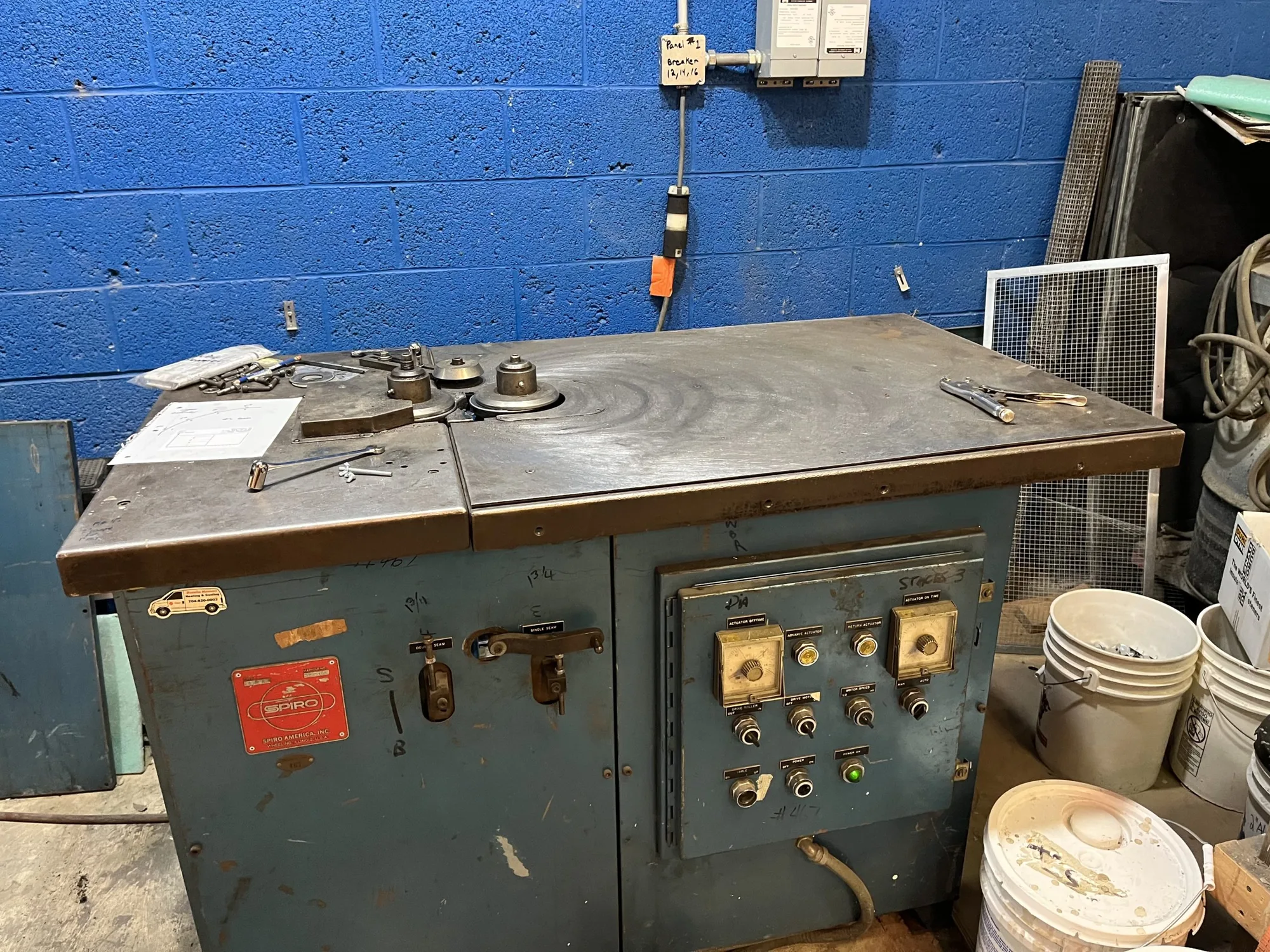 Used Spiral Helix Gore Locker Machines