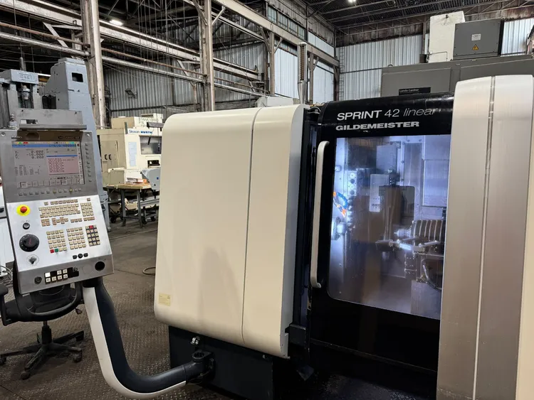 Used 2011 DMG GILDEMEISTER Sprint 42 Linear Swiss Type Automatic Screw Machines Michigan US | Gibbs Machinery Company, Inc. #171041