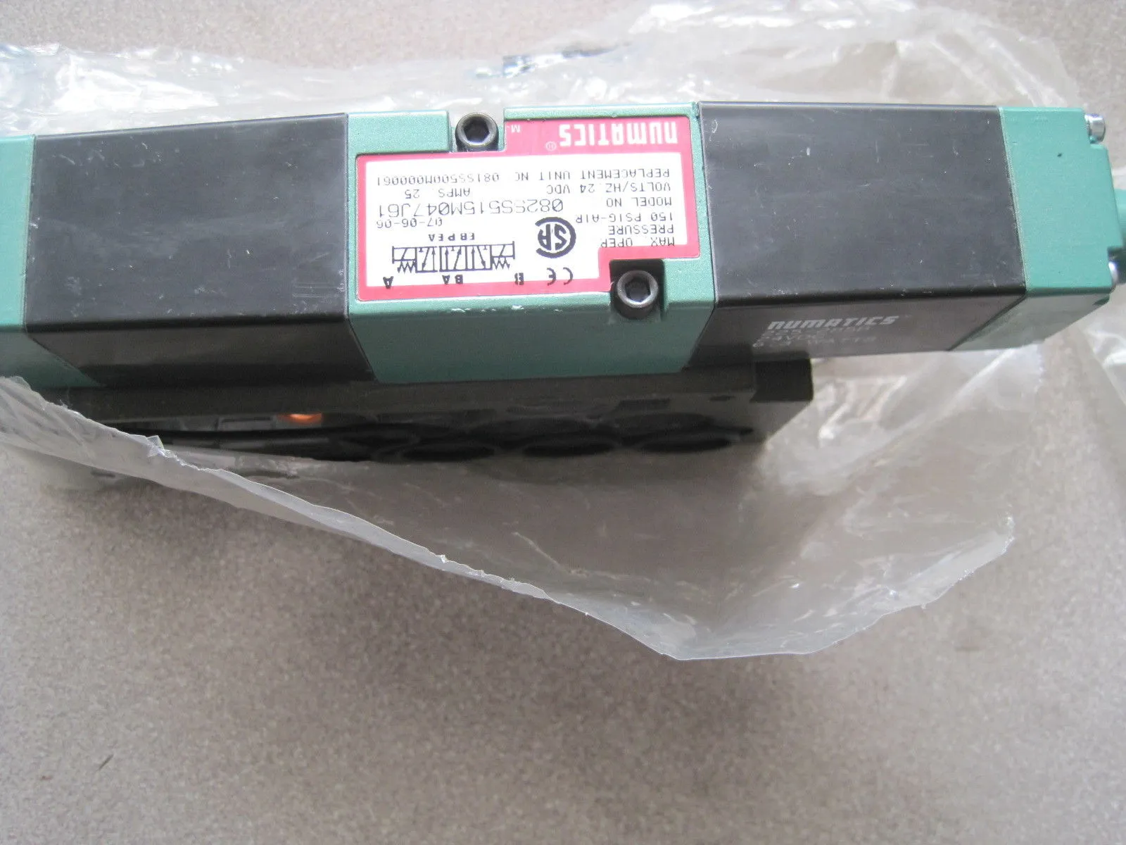 NEW NUMATICS 082SS515M047J61 VALVE