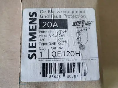 New | in-Stock SIEMENS QE120H Switchgears British Columbia CA | Lenmark #238950