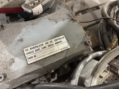 USED YASKAWA MOTOMAN ROBOT SYSTEM, HP50-35 NX100