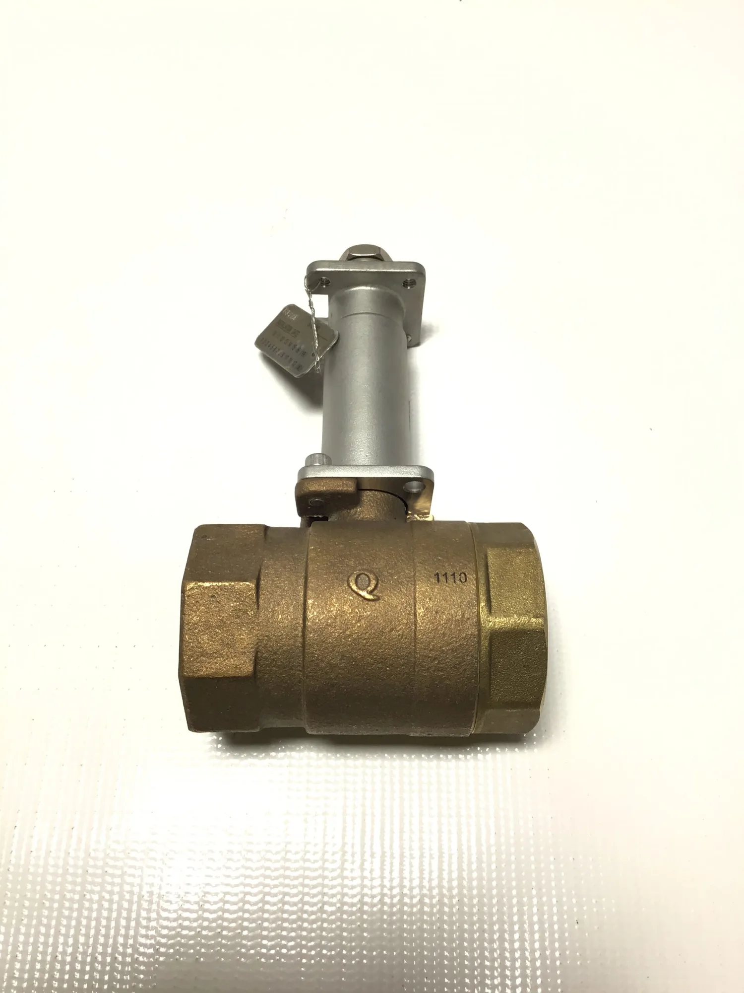Unbranded B12AE Brass Ball Valve Stainless Extension 2″ NPT 600 CWP