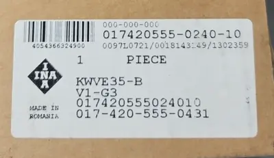 INA KWVE25-BV1-G3 Linear Bearing Cartridge (BIN142)