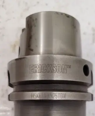 USED KENNAMETAL ERICKSON HSK63AWN25110M
