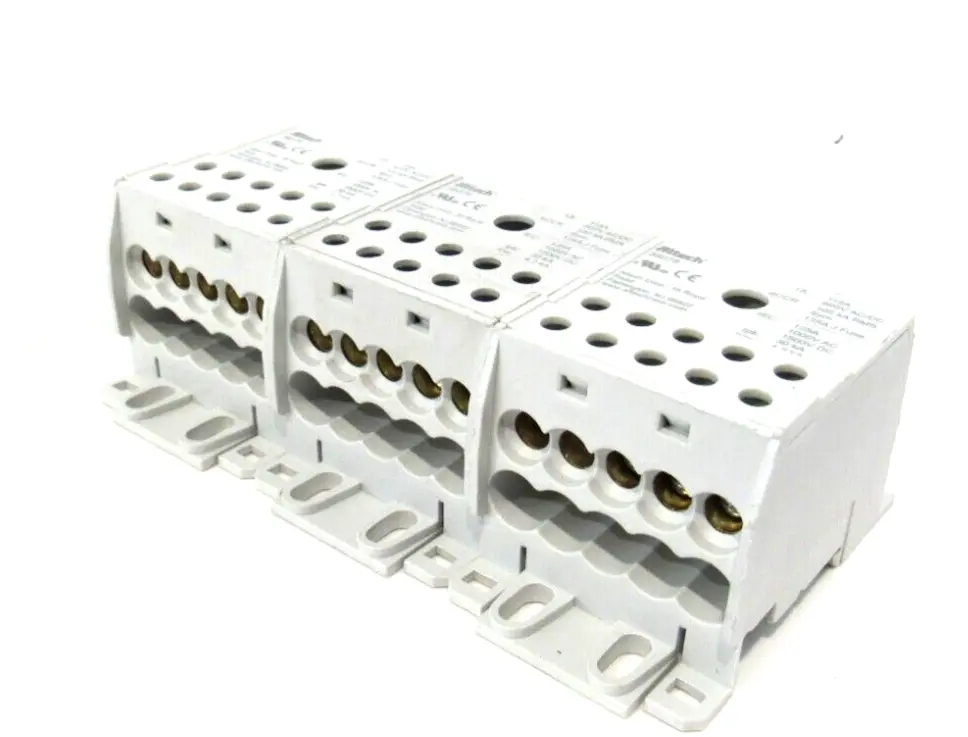 LOT OF 3 NEW ALTECH 38076 POWER DISTRIBUTION BLOCK