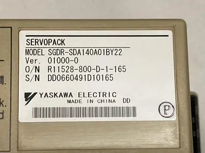 Used YASKAWA SGDR-SDA140A01BY22 Servo Drives Ohio US | Surplus Asset Holdings #1236871