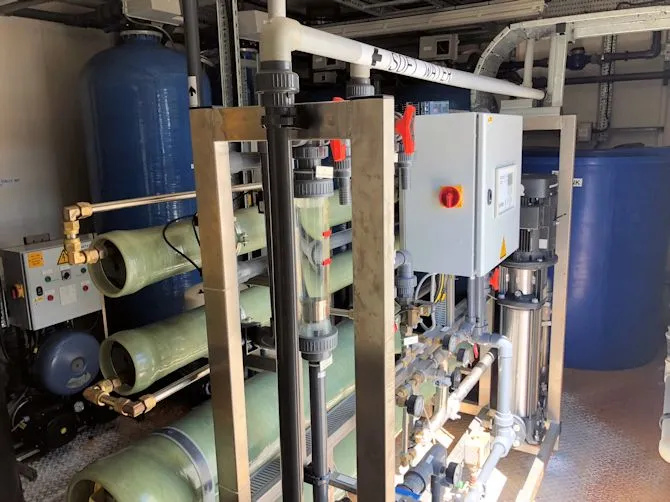 Used 2010 NALCO 4000 Litres/Hour Reverse Osmosis Equipment New Jersey US | Perry Equipment #121398