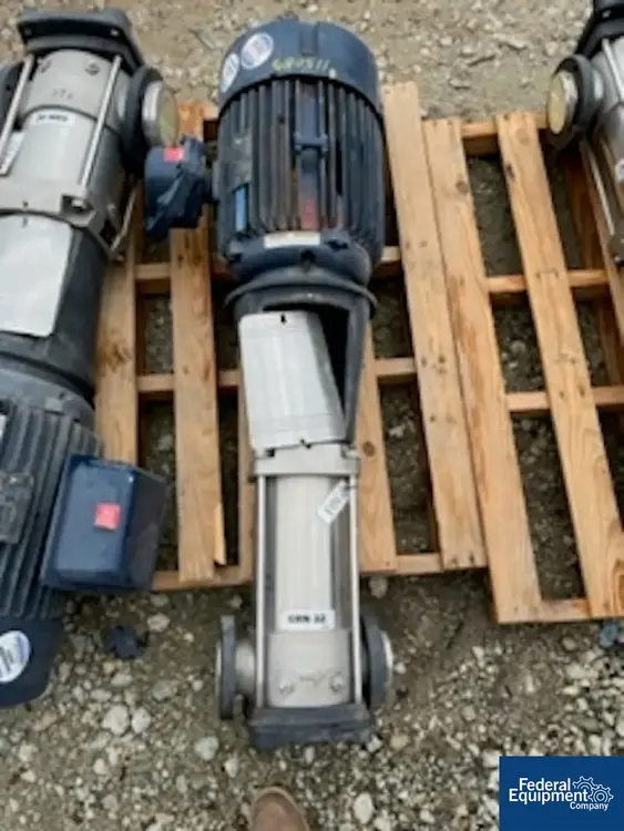Used Grundfos Grundfos Pump, 316 S/S, 15 HP, Type CRN32 Pumps Texas US | Federal Equipment Company #1337763
