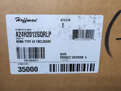 NEW HOFFMAN A24H2012GQRLP
