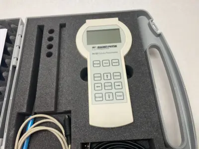 USED MAGNET-PHYSIK MAGNETIC FIELD STRENGTH METER TESLAMETER