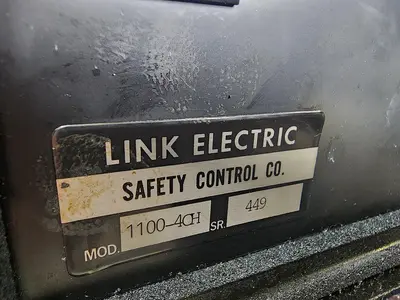 Used LINK ELECTRIC & SAFETY 1100-4CH Interface Monitors Michigan US | Midwest Press and Automation #1345127