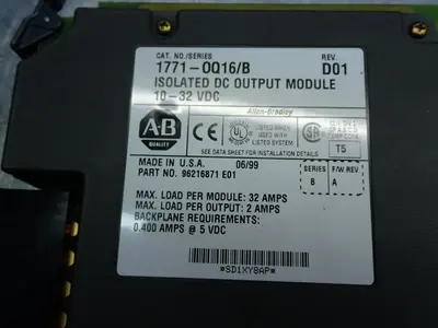 USED ALLEN BRADLEY 1771OQ16/B