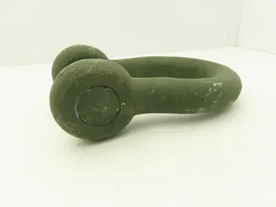WLL 25T Ton 1-3/4" Steel Anchor Shackle 2" Screw Pin Military Green USA