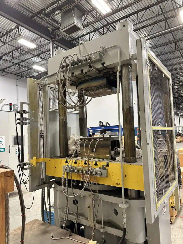 Used _UNKNOWN_ _UNKNOWN_ Heated Platen Hydraulic Press New York US | Apex Auctions #1550566