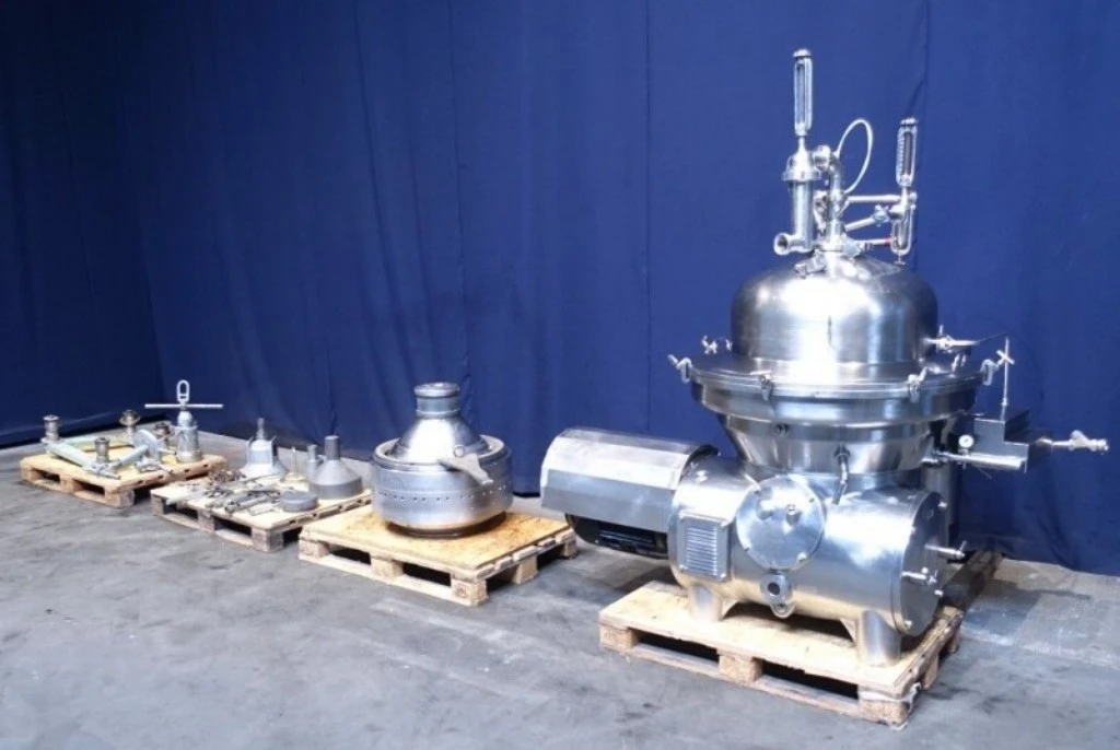 Westfalia SAMM 12006 warm milk separator, 316SS.