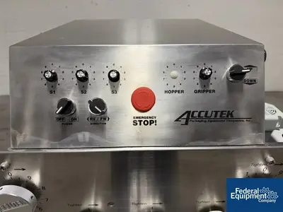 Used Accutek Accutek Spindel Cap Retorquer Cappers Ohio US | Federal Equipment Company #1337955