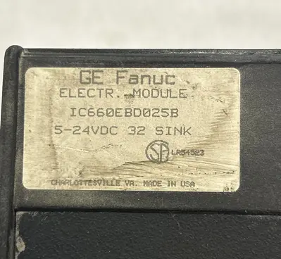 USED GE FANUC IC660EBD025B
