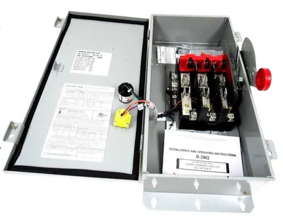 NEW EATON DH361NDKJ-DEMA SAFETY SWITCH 30A 600V DH361NDKJDEMA TYPE 12