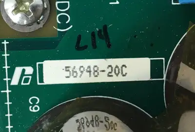 RELIANCE 56948-20C AC DRIVE CAPACITOR CIRCUIT BOARD Loc.1A