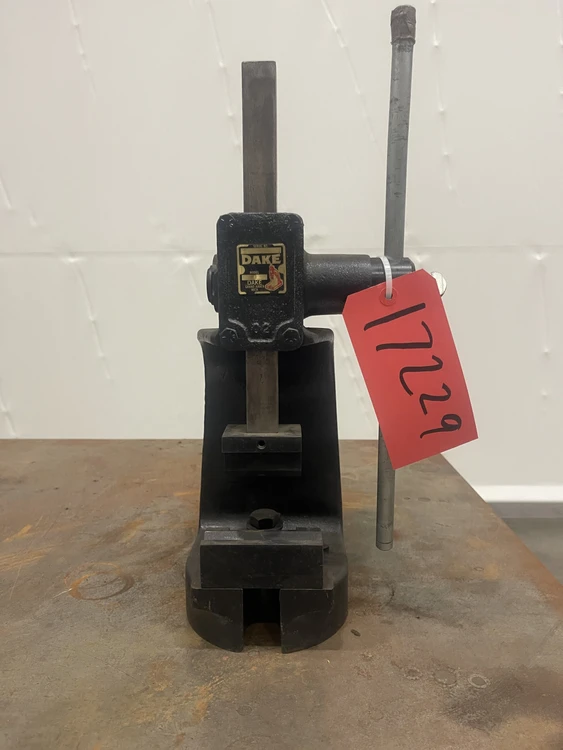 Used DAKE _UNKNOWN_ Arbor Presses Michigan US | Vander Ziel Machinery Sales #482786