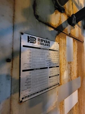 Used 2002 BRYAN RV800-S-150-FDG, Boilers New York US | Solutions 4 Manufacturing #1404199