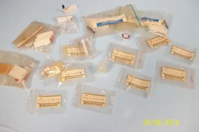 QTY. 1. BAG OF VARIOUS SHIMADZU PARTS CONSISTING O...
