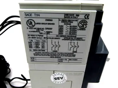NEW ABB SACE TMAX T1 N 100 CIRCUIT BREAKER SACE TIN