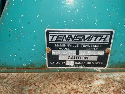 Used TENNSMITH HBU4822 Box & Pan Brakes including Finger Ohio US | HGR 24 #1518412