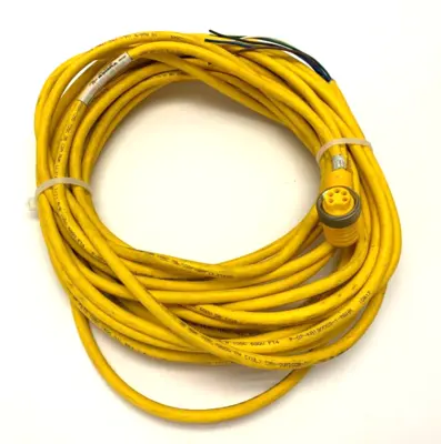Used Turck Mini-Fast Single Ended Cordset Right Angle Connector Accessories Michigan US | Maverick Industrial Sales #1454264