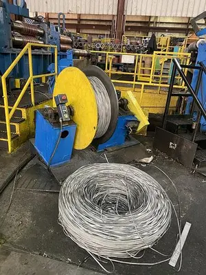 54” x .108” x 40,000 Lbs. Loopco Slitting Line (Used)