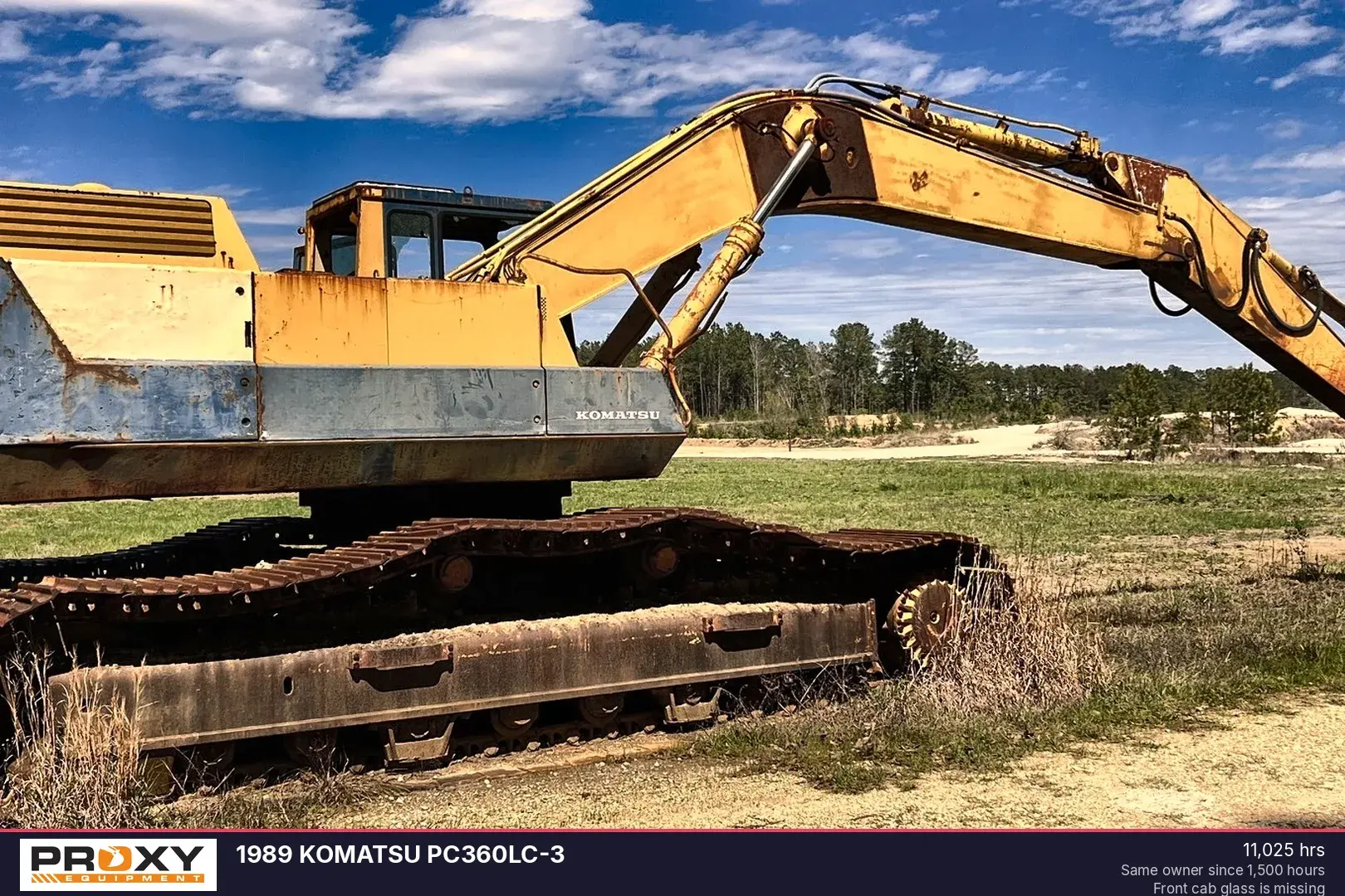Used 1989 KOMATSU PC360LC-3 Crawler Excavators Louisiana US | Proxy Equipment #1377939