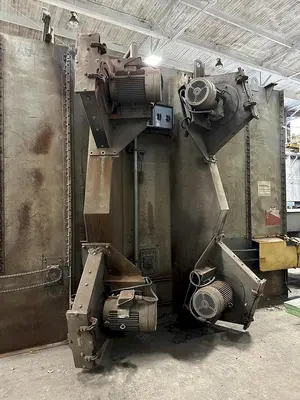 Used 2007 WHEELABRATOR ES-1838-22 Roller Conveyor Shot Blaster Pennsylvania US | Shot Blasting Equipment #1368842