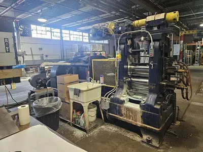 WATERBURY FARREL 12" x 20" 2 HIGH ROLLING MILL (14550) ROLLING MILLS, 2-HI | Machinery International LLC (21)
